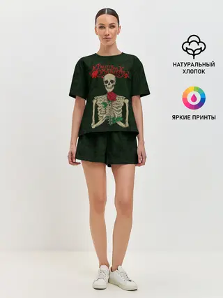 Женская пижама с шортами / Bullet For My Valentine