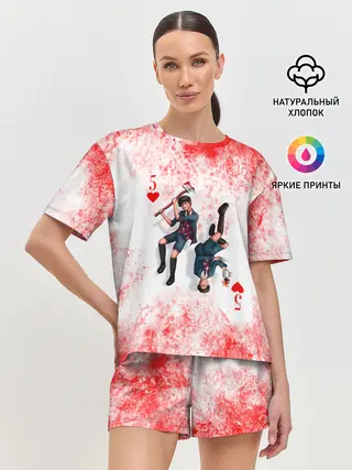 Женская пижама с шортами / Номер 5 | Академия Амбрелла