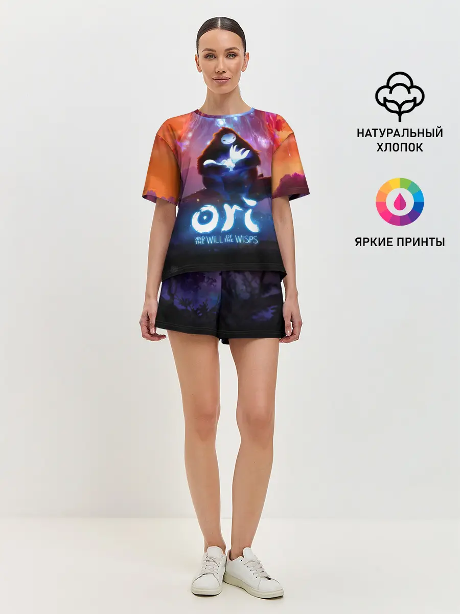 Женская пижама с шортами / Ori and the Will of the Wisps