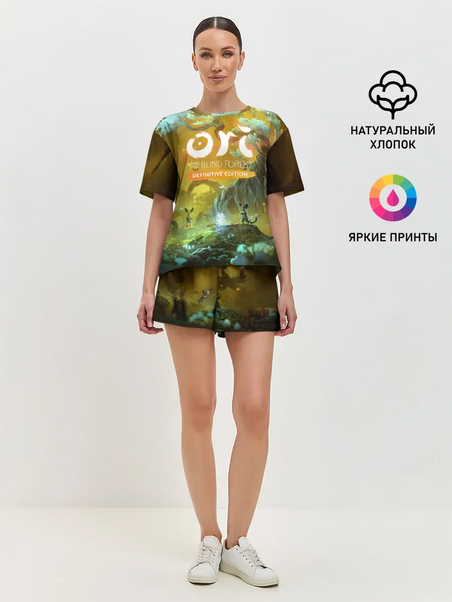 Женская пижама с шортами / Ori and the Will of the Wisps