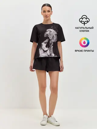 Женская пижама с шортами / Адская девочка Энма Ай