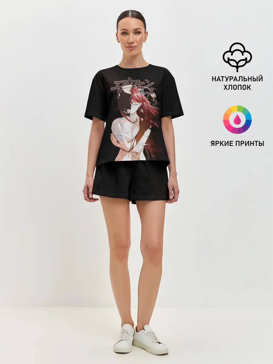 Женская пижама с шортами / Люси Эльфийская песнь