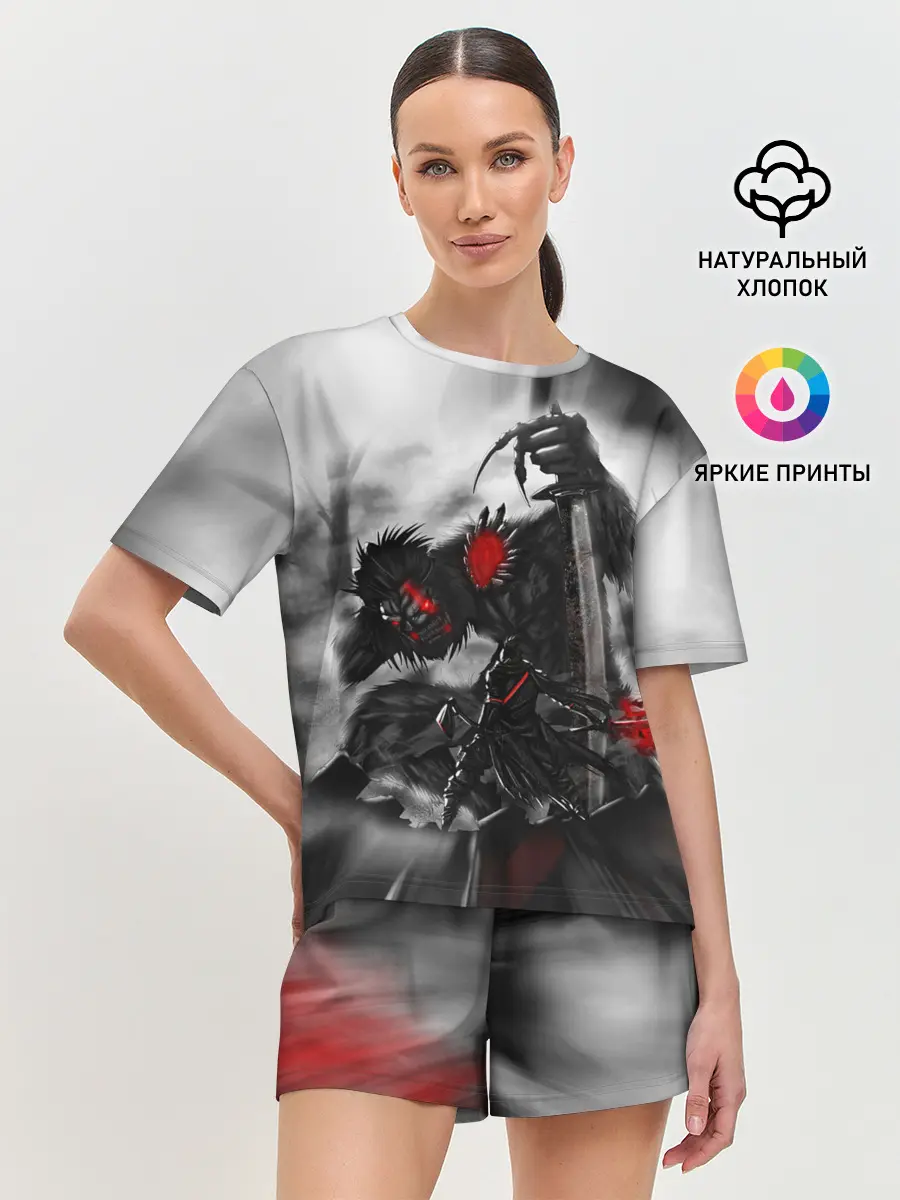 Женская пижама с шортами / Sekiro shadows die twice