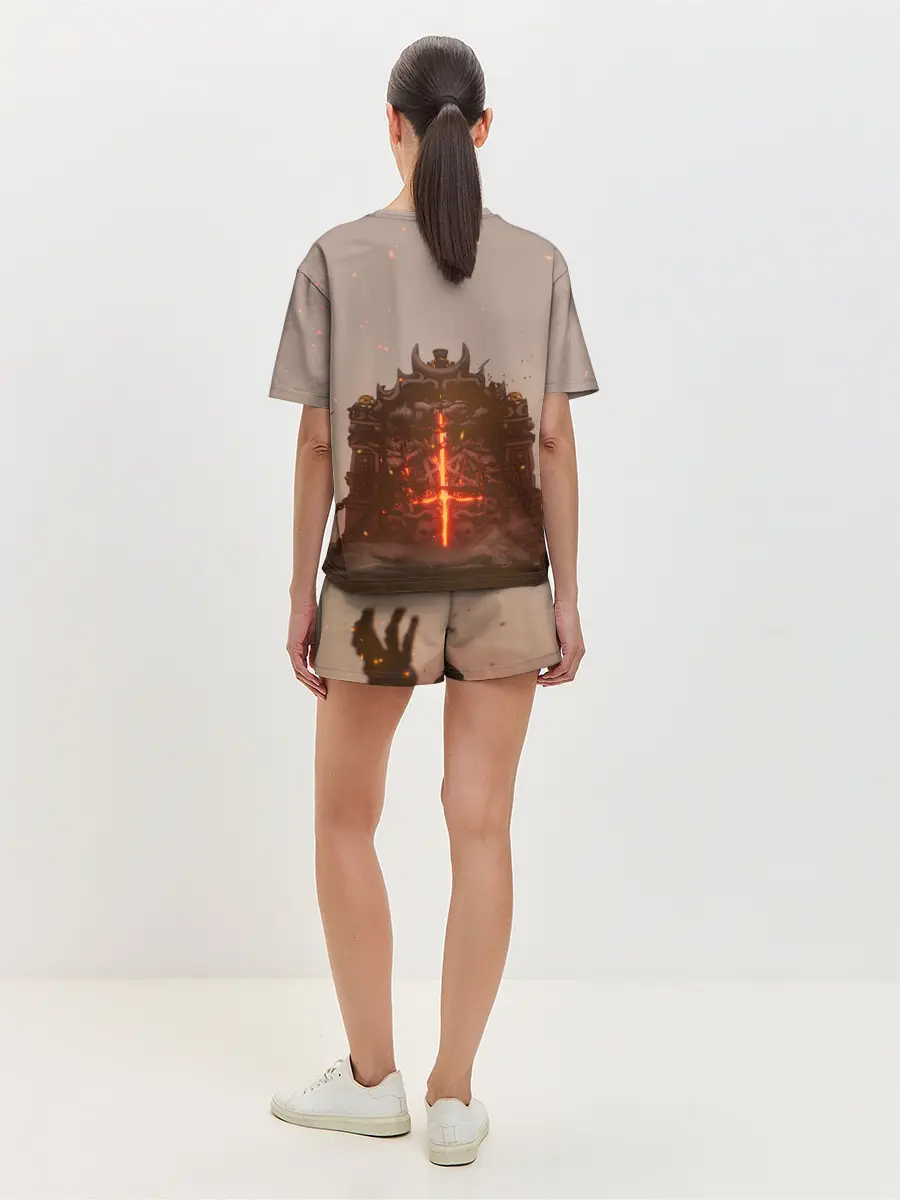 Женская пижама с шортами / DOOM | ДУМ