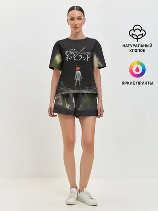 Женская пижама с шортами / Emma | The Promised Neverland