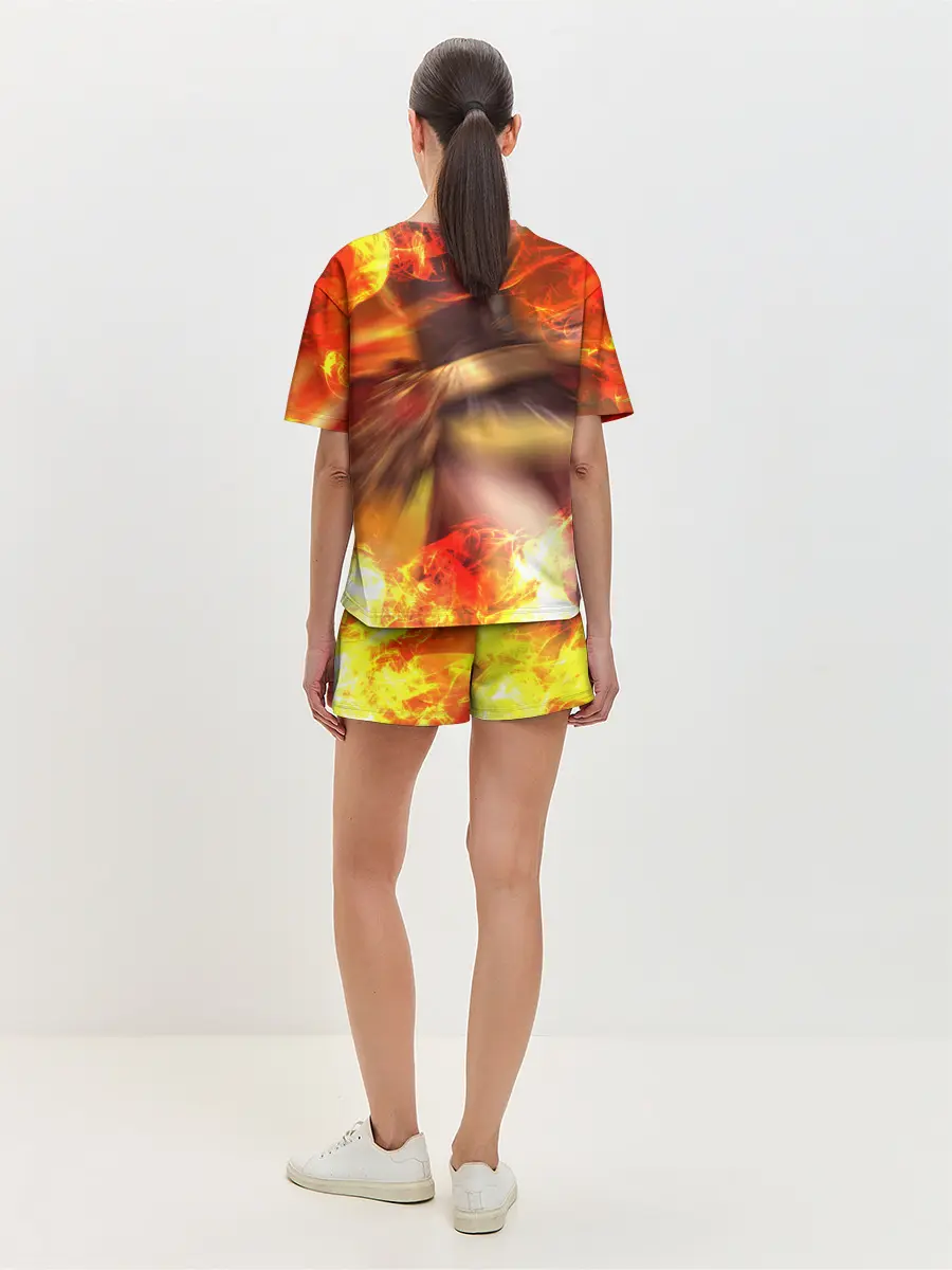 Женская пижама с шортами / Сян Лин | Genshin Impact