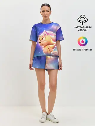 Женская пижама с шортами / SONIC | СОНИК