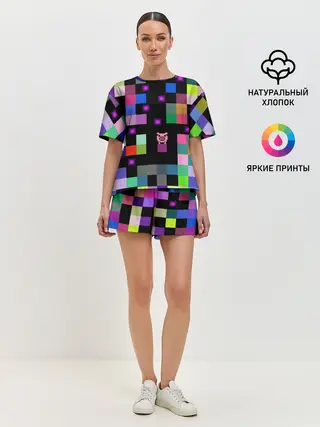 Женская пижама с шортами / Arcade Pig