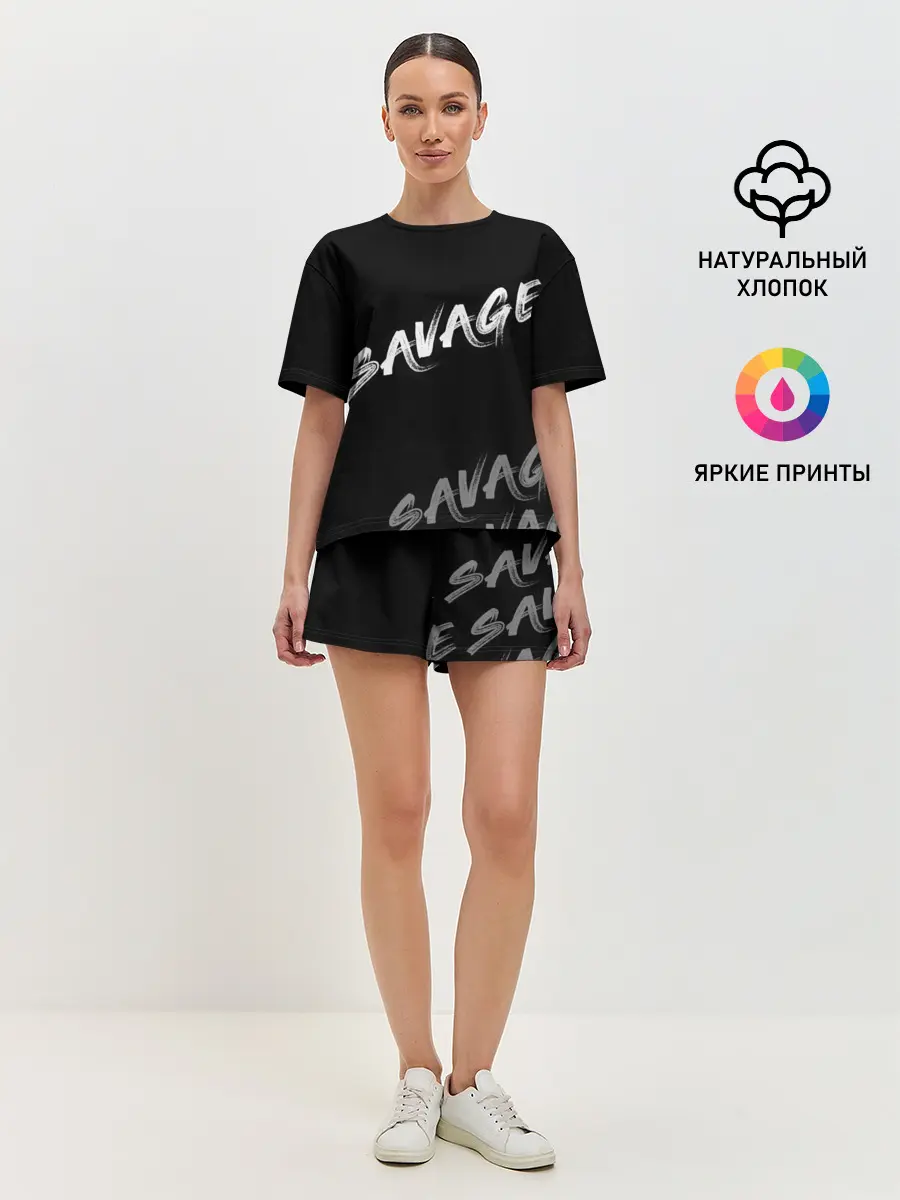 Женская пижама с шортами / Savage