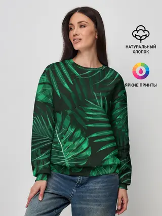 Женский свитшот / Джунгли
