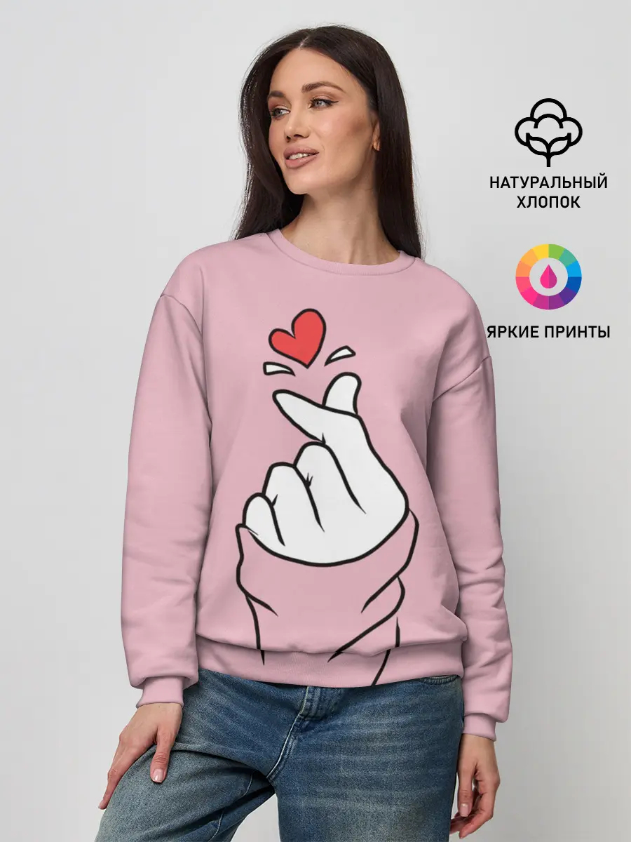 Женский свитшот / Любовь по щелчку