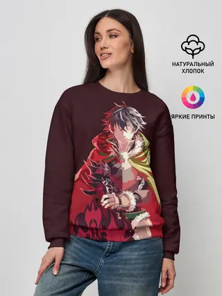 Женский свитшот / Восхождение Героя Щита
