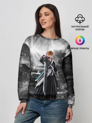 Женский свитшот / Jump Force - Ichigo Kurosaki