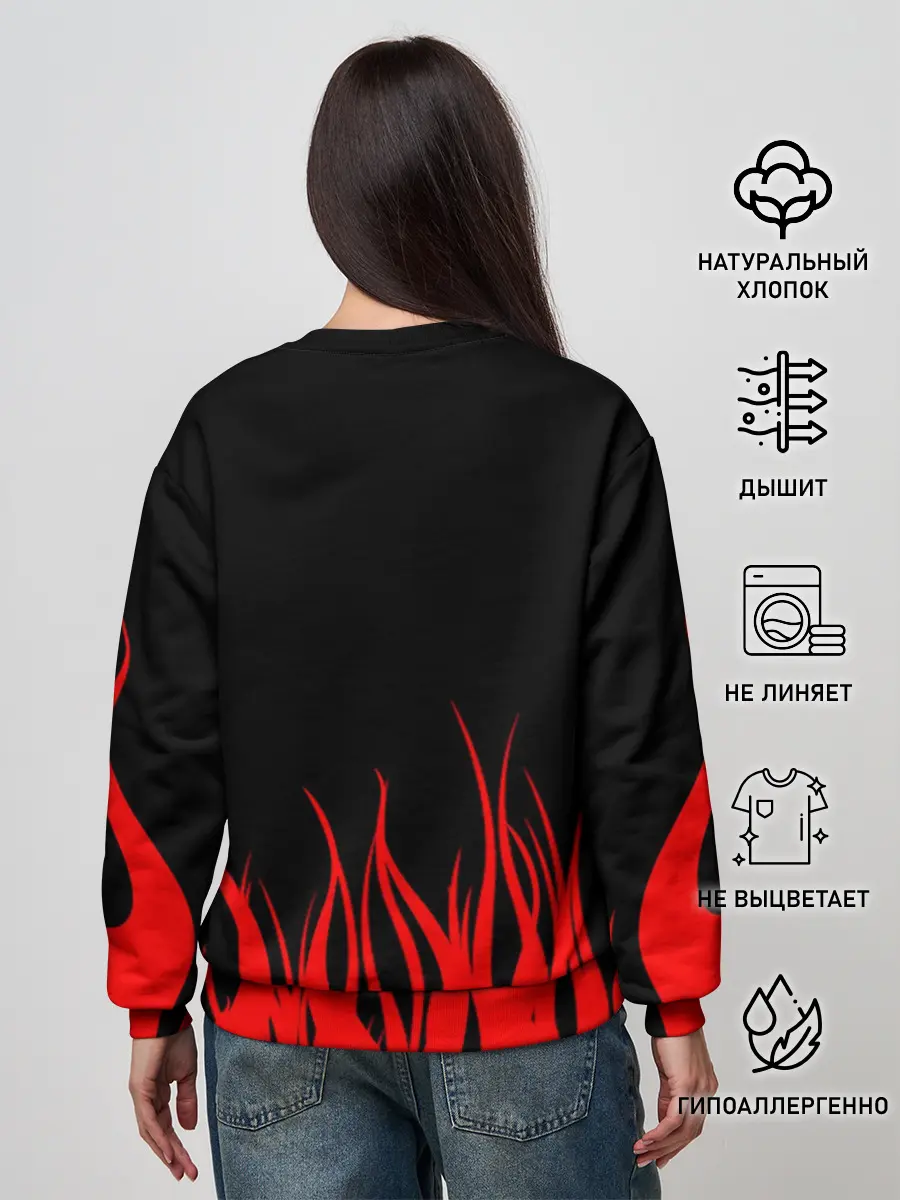 Женский свитшот / AC DC