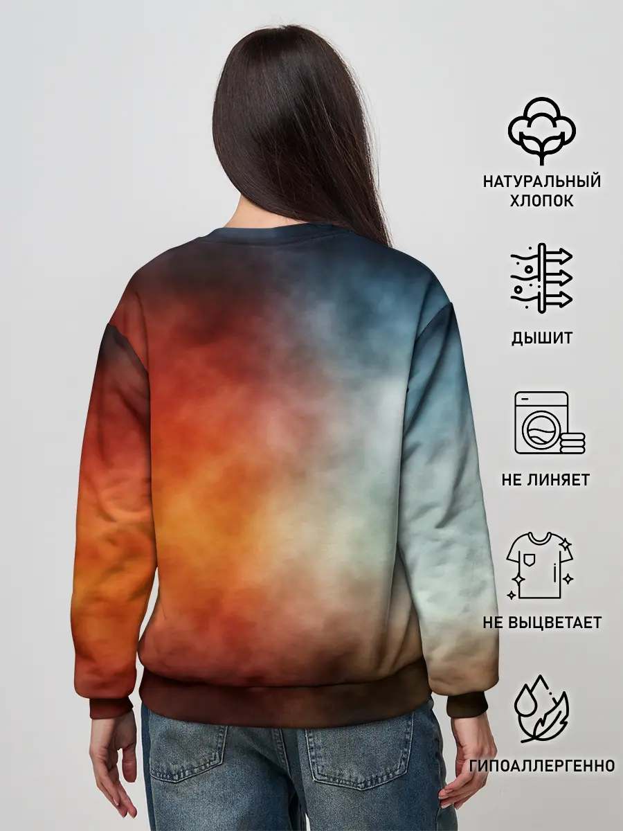 Женский свитшот / Благие знамения