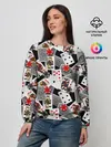 Женский свитшот / Игральные карты