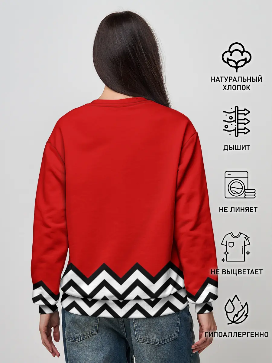 Женский свитшот / Твин Пикс