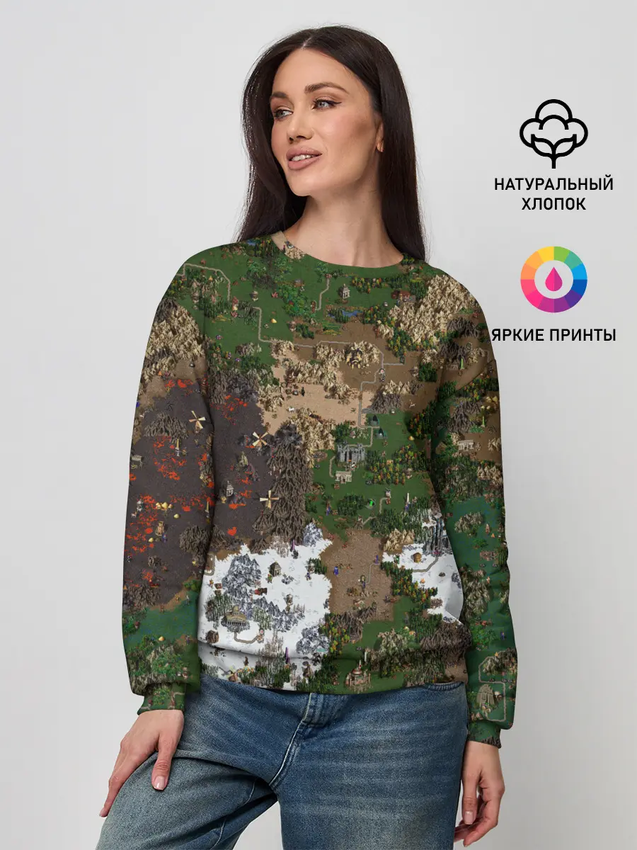 Женский свитшот / Heroes III New Map