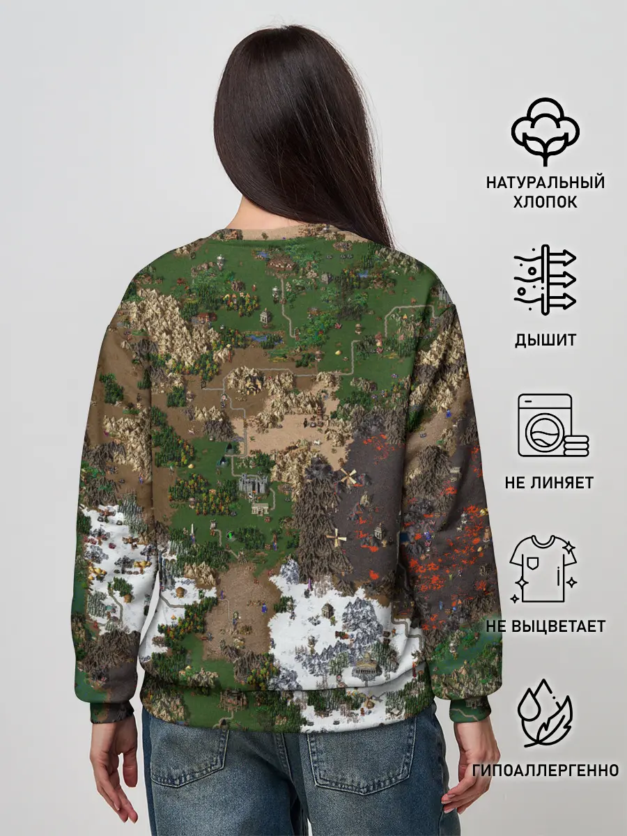 Женский свитшот / Heroes III New Map