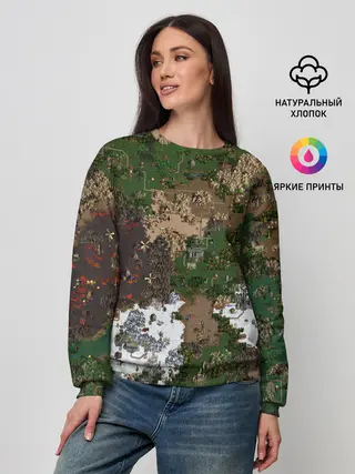 Женский свитшот / Heroes III New Map