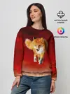 Женский свитшот / Огненная Лиса