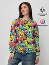 Женский свитшот / Весёлые монстры