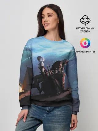 Женский свитшот / Цири И Геральд