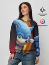 Женский свитшот / Sonic