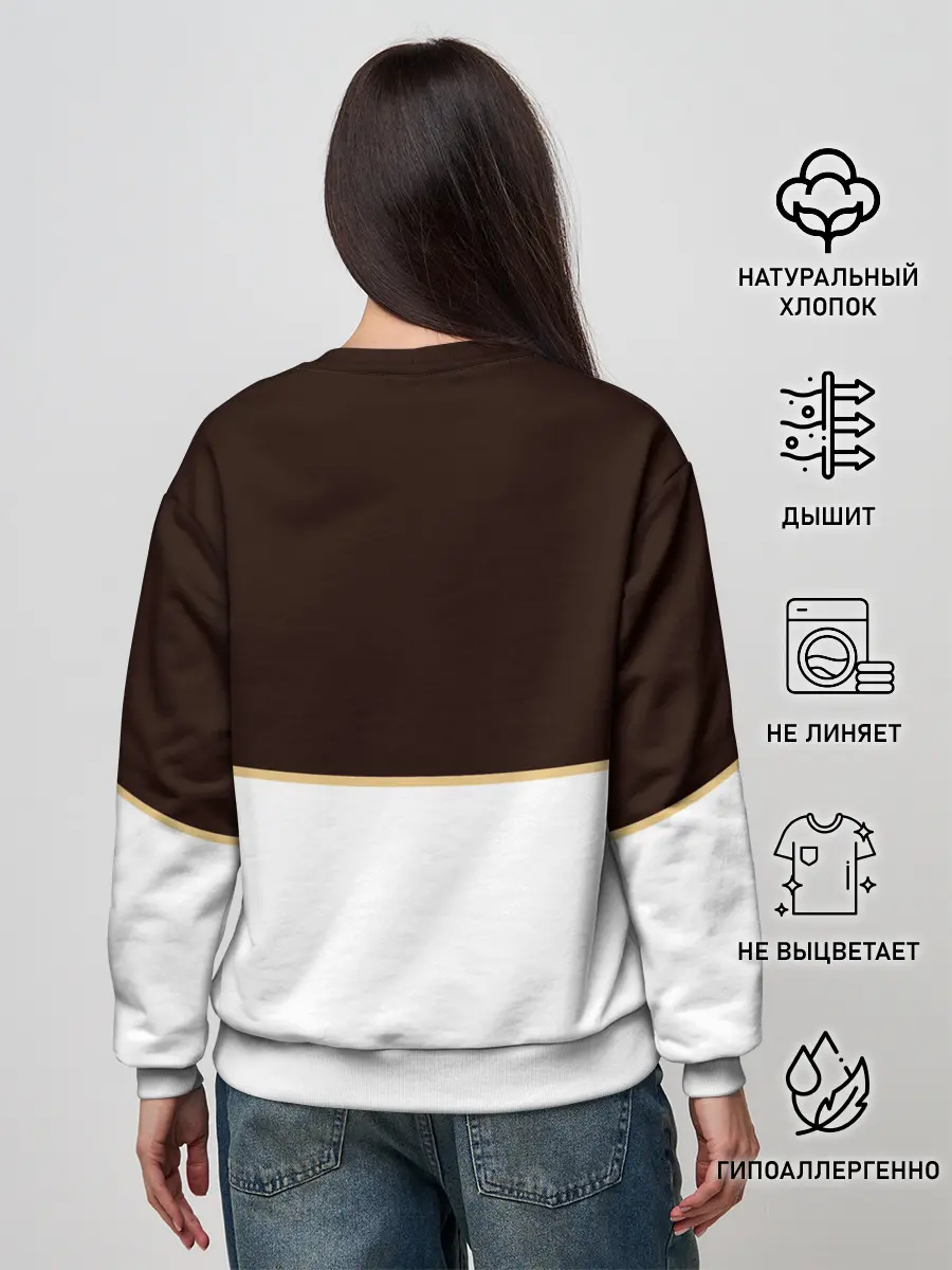 Женский свитшот / Мантия Чёрный Бык