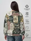 Женский свитшот / Этикетки мира Виски
