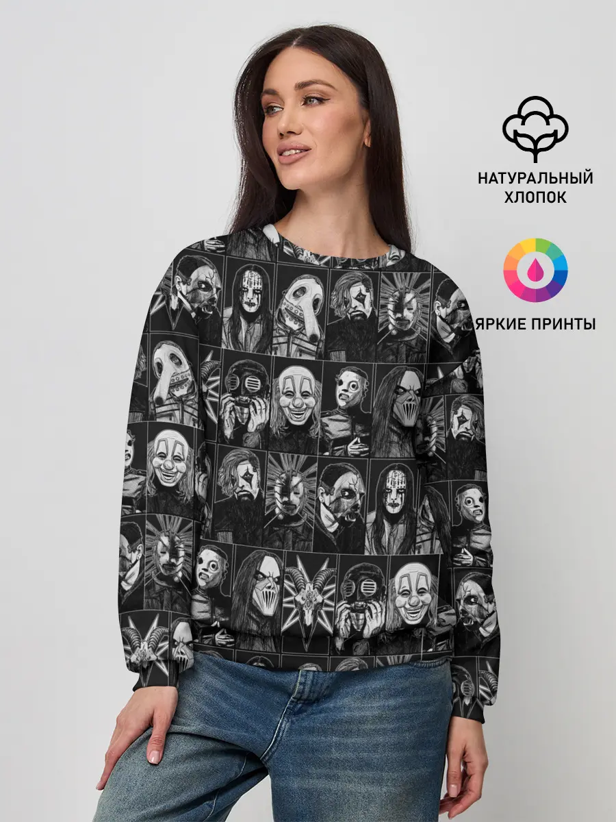 Женский свитшот / Slipknot