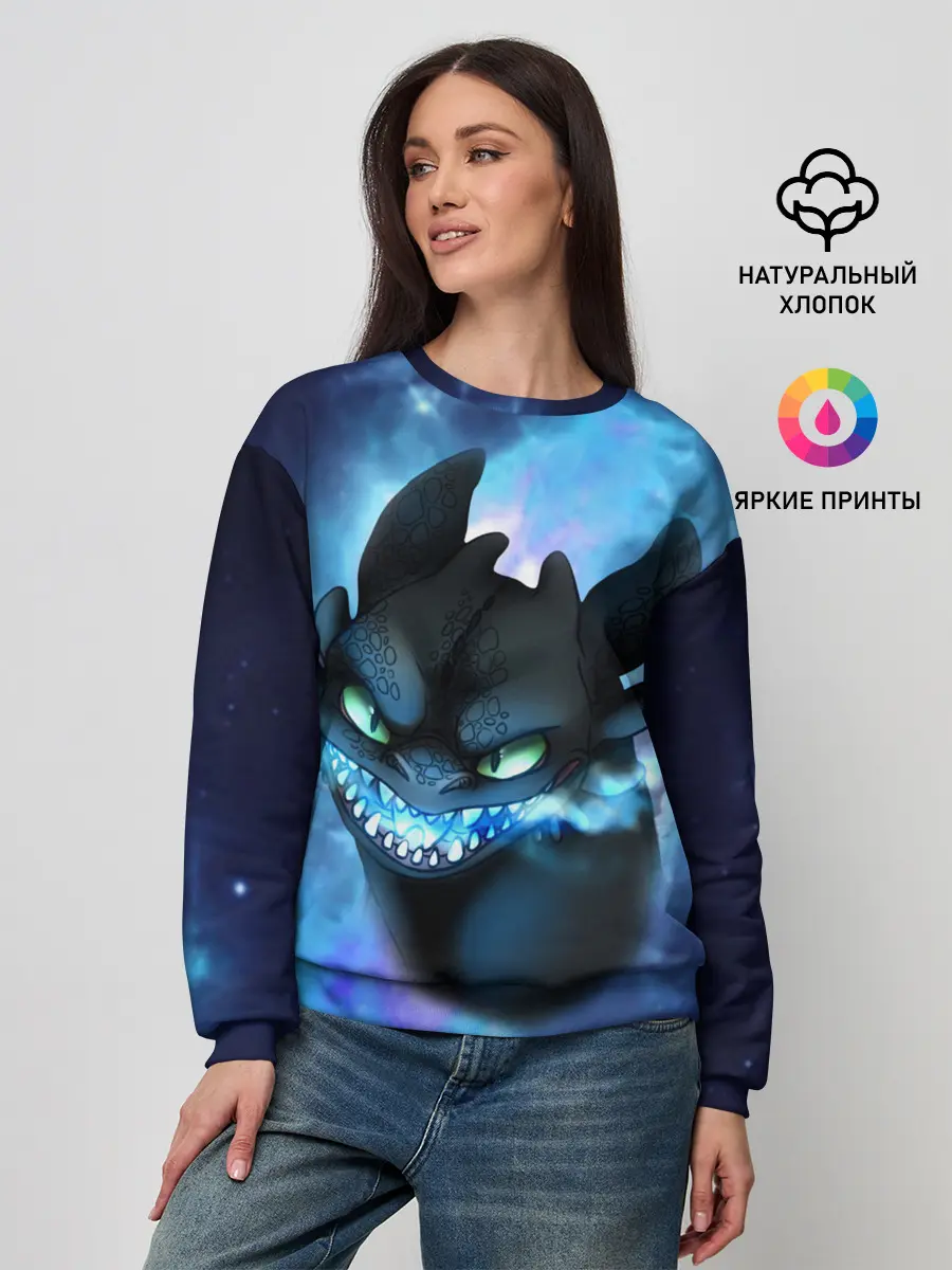 Женский свитшот / Night Fury