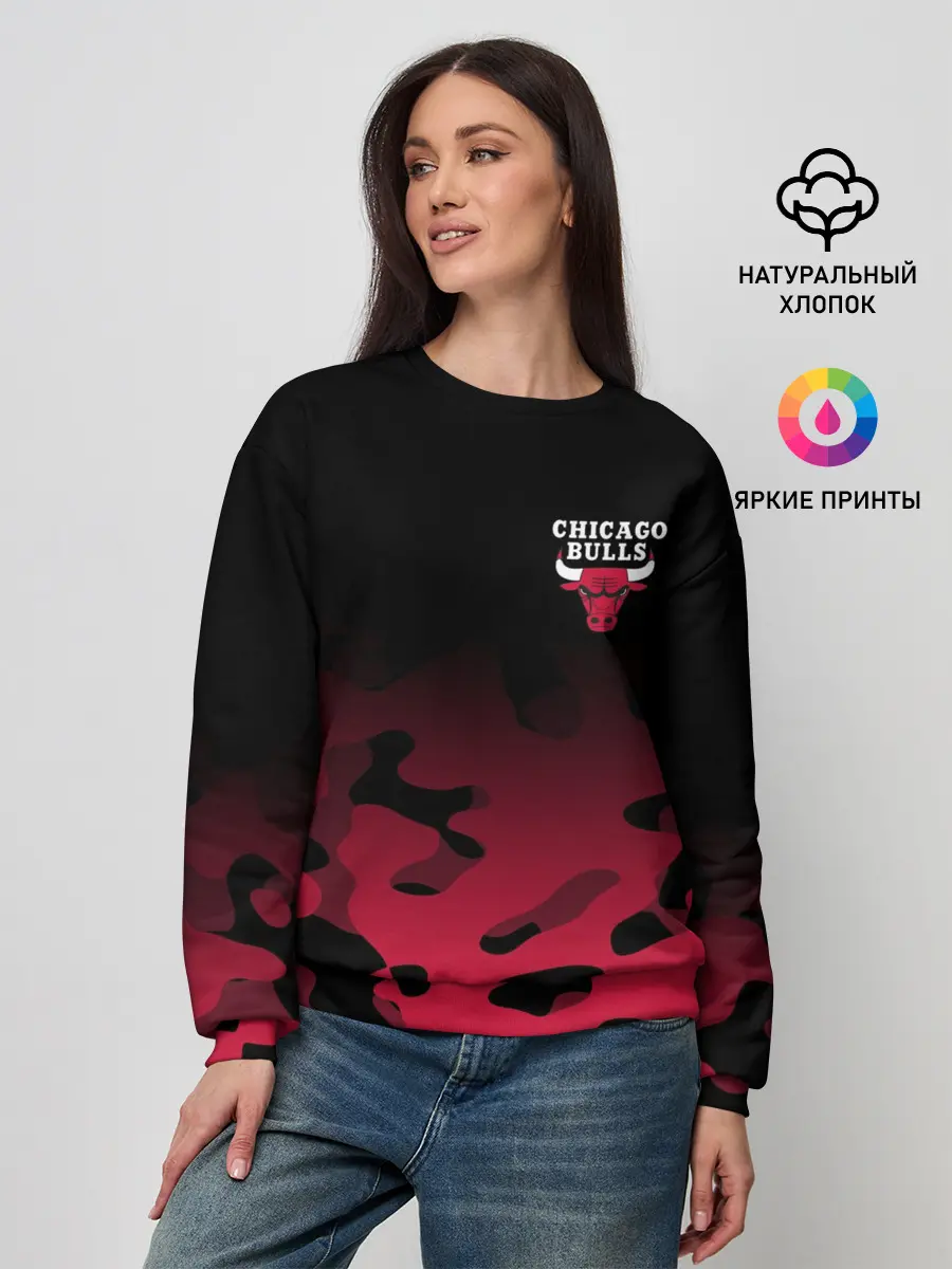 Женский свитшот / CHICAGO BULLS