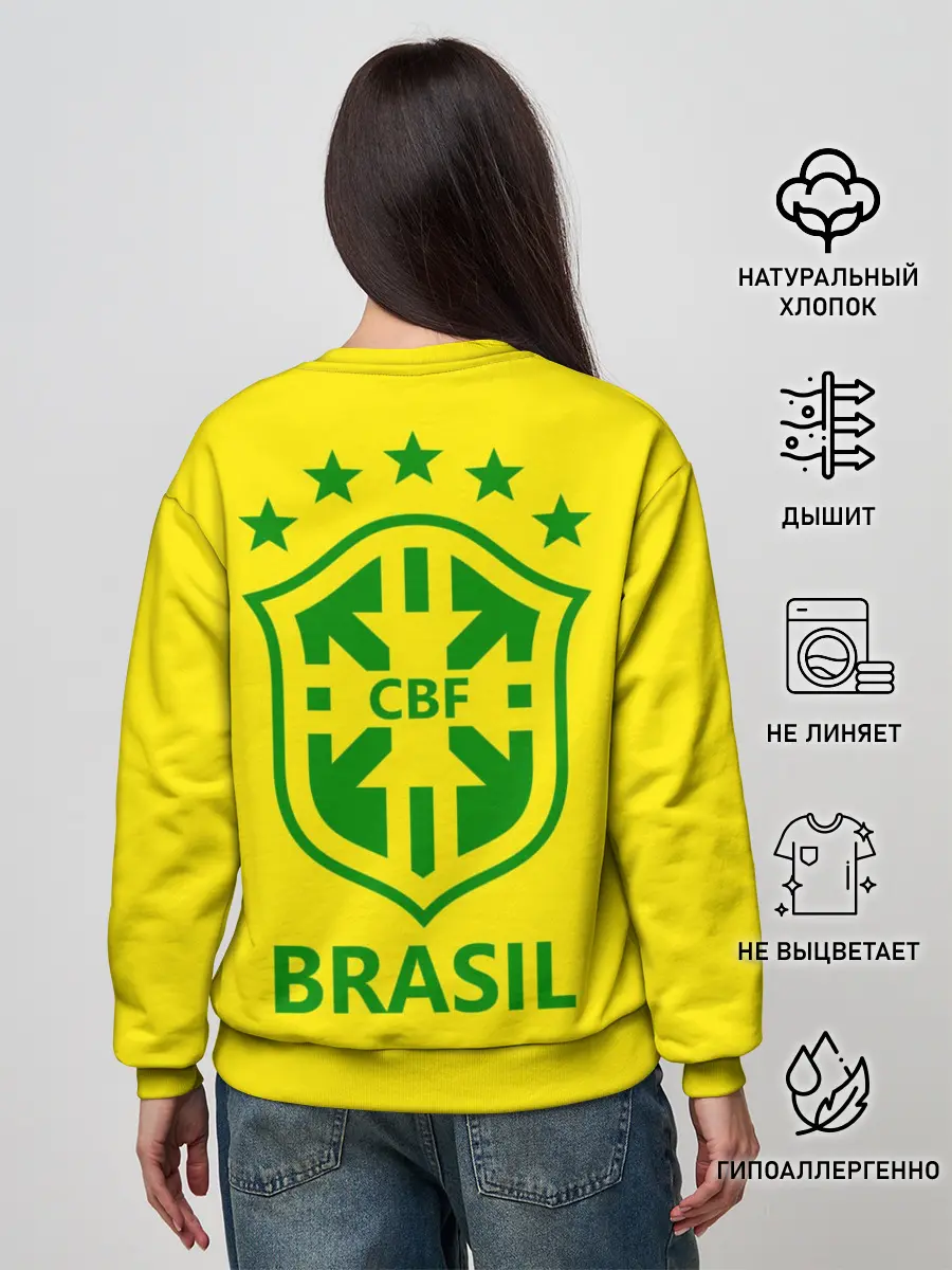 Женский свитшот / Бразилия
