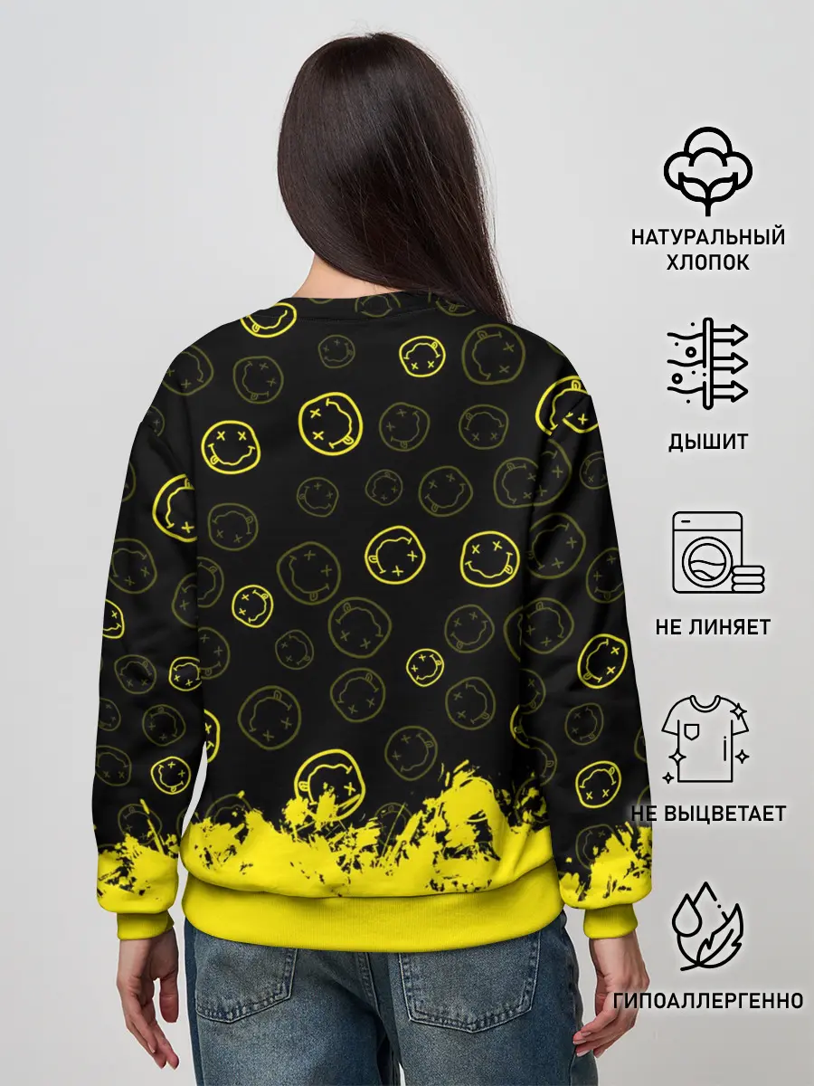 Женский свитшот / NIRVANA