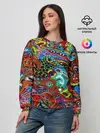 Женский свитшот / Психоделика