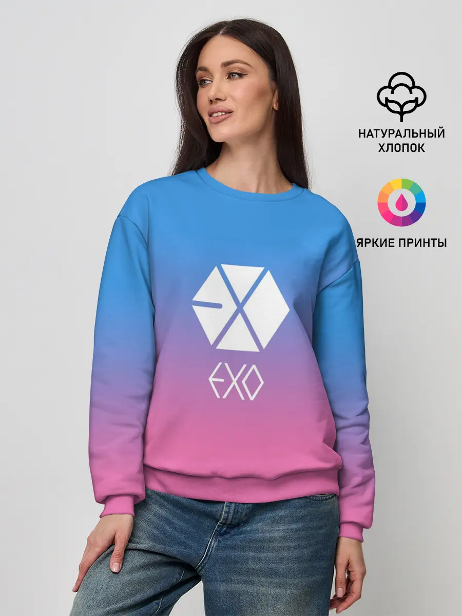 Женский свитшот / EXO
