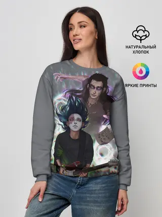 Женский свитшот / Салли и Ларри