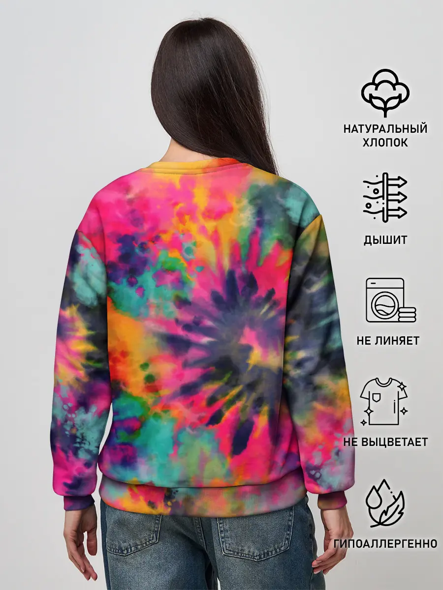 Женский свитшот / Хиппи