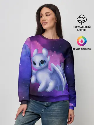 Женский свитшот / Как приручить дракона