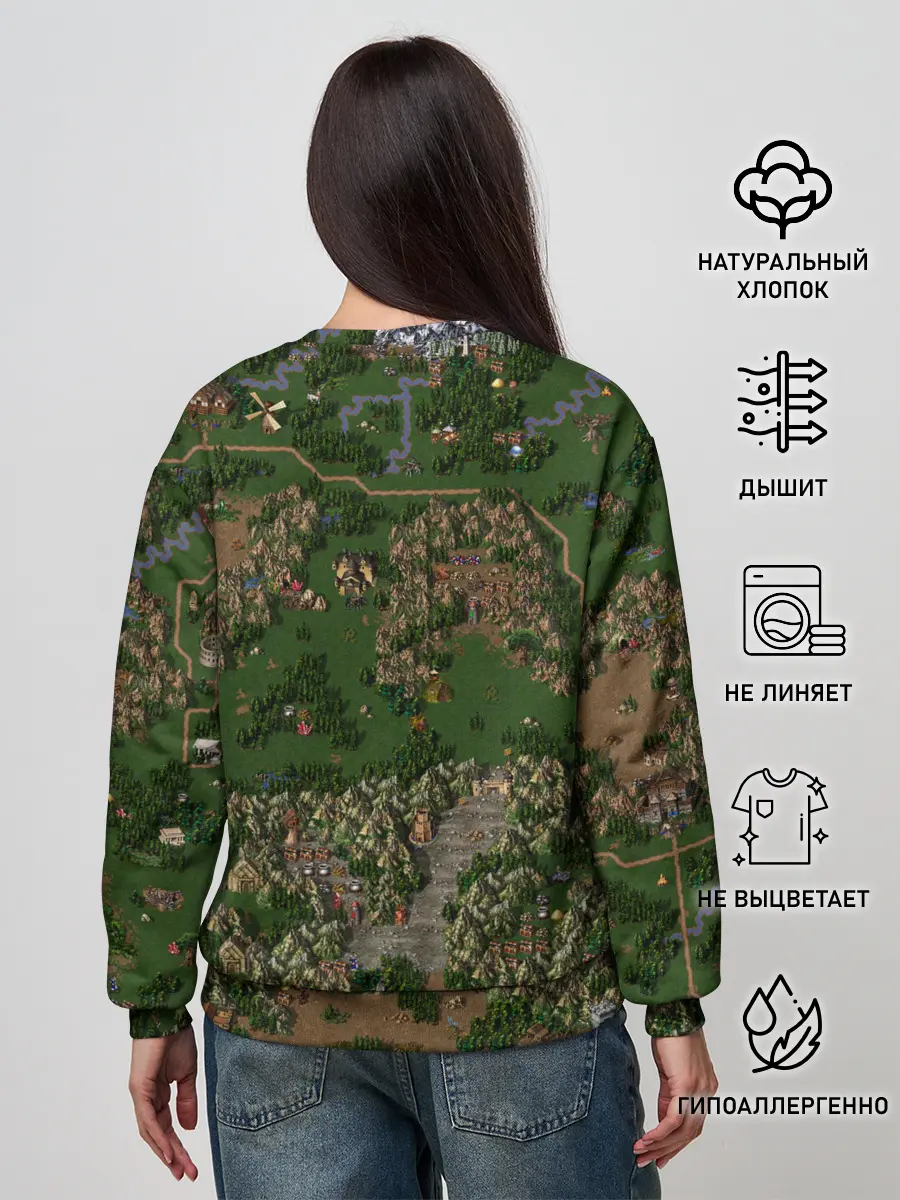 Женский свитшот / HoMM 3