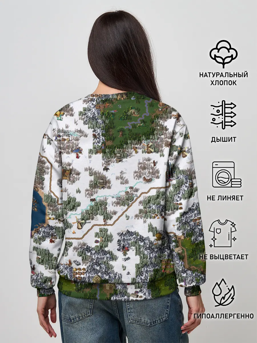 Женский свитшот / HoMM 3