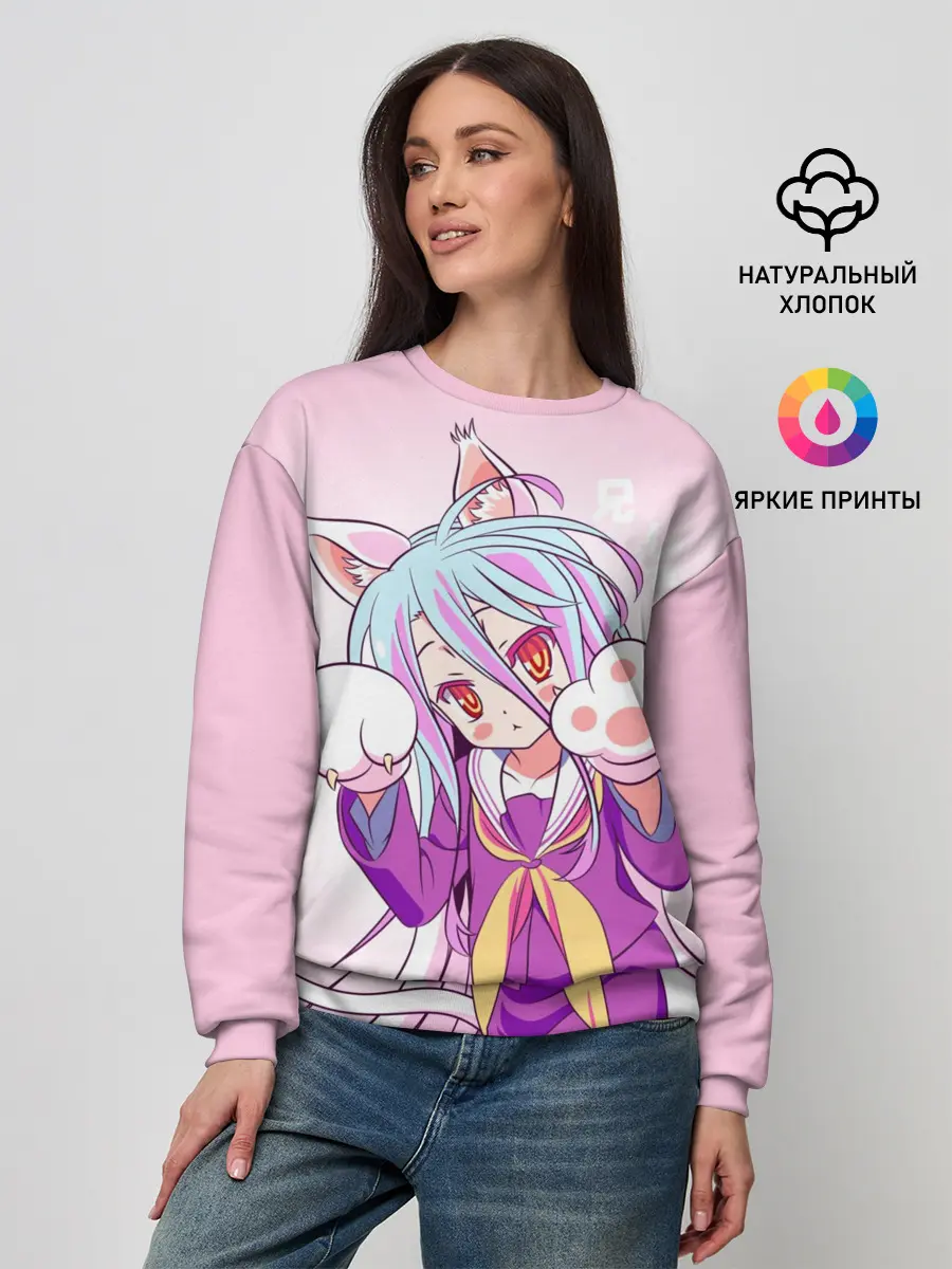 Женский свитшот / аниме лапки