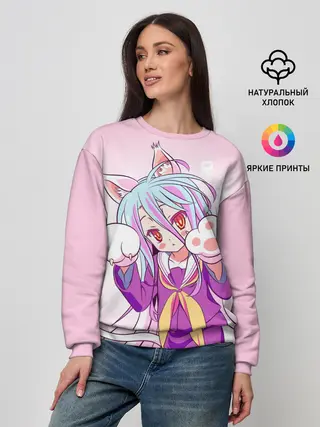 Женский свитшот / аниме лапки