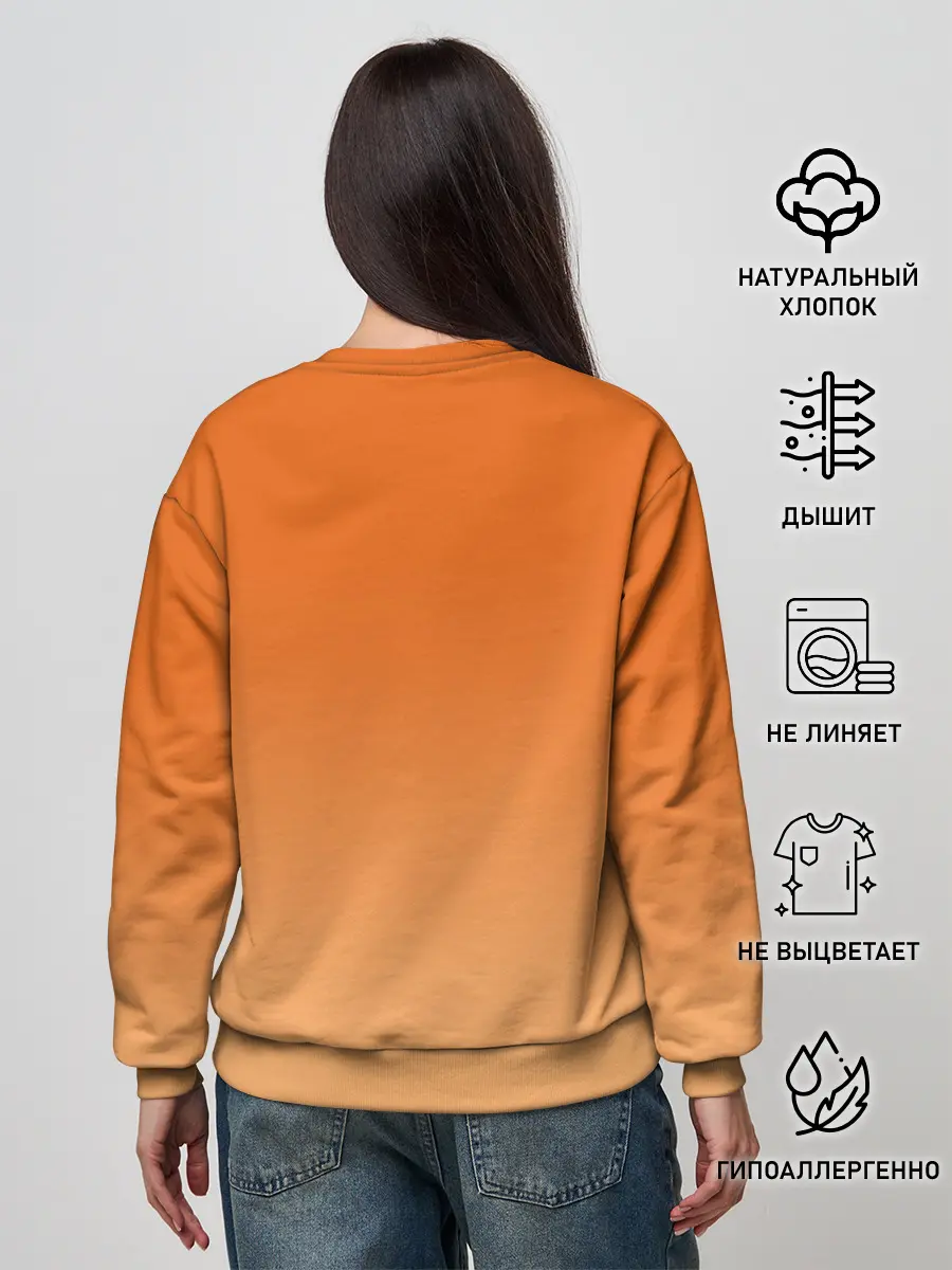 Женский свитшот / Назад в будущее