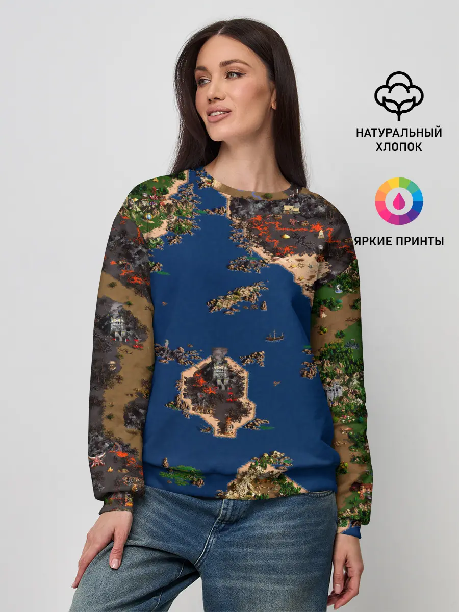 Женский свитшот / heroes 3 game