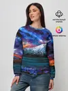 Женский свитшот / Космос