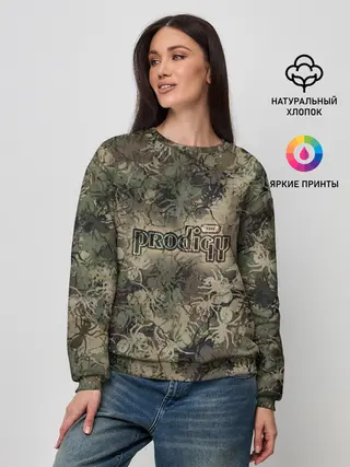 Женский свитшот / Камуфляж Prodigy