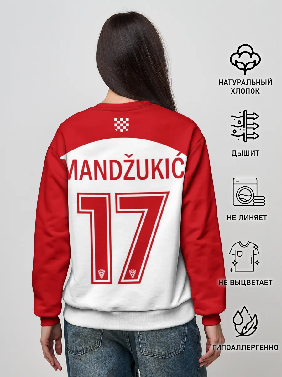 Женский свитшот / Марио Манджукич