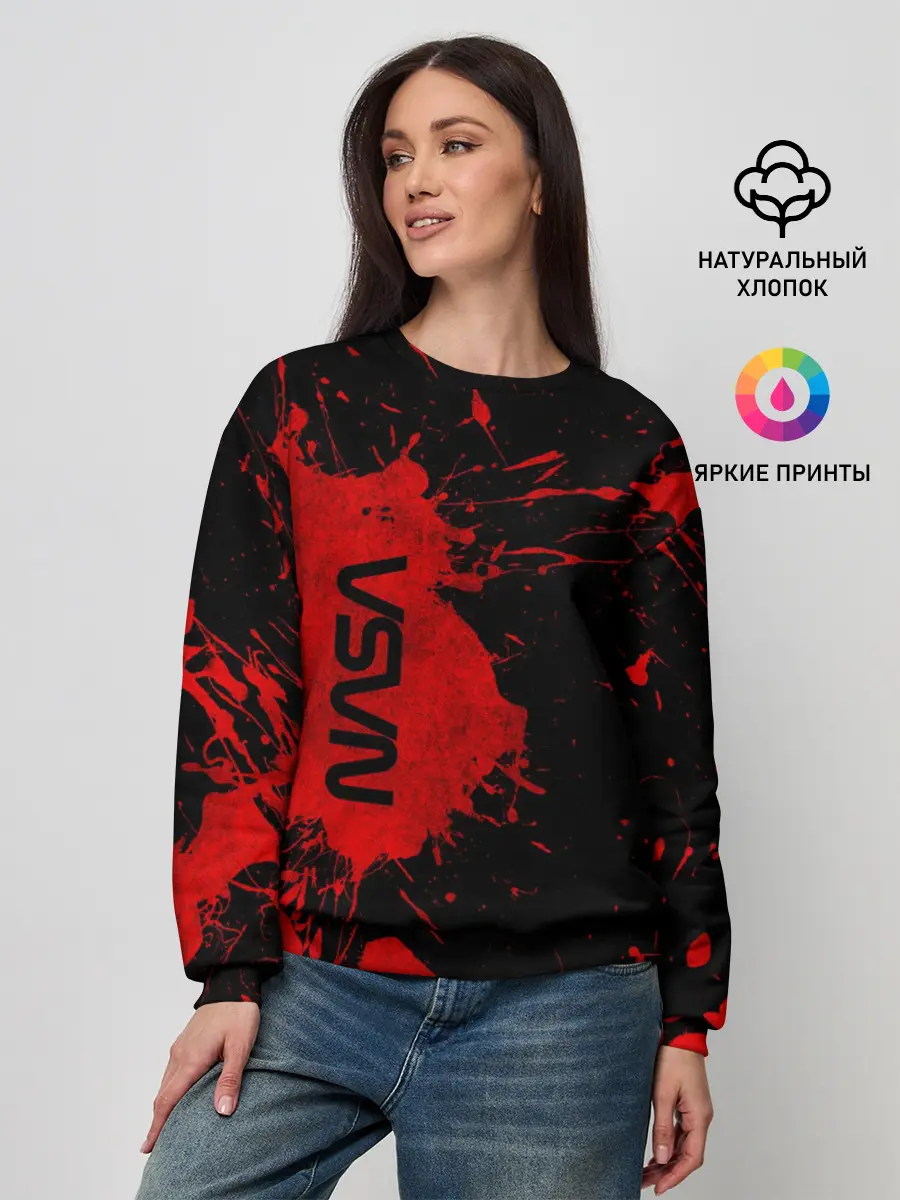 Женский свитшот / NASA